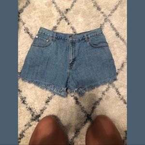 Levis 550 jean shorts